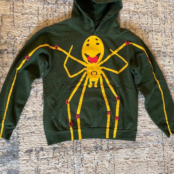 Cactus Plant Flea Market x ComplexCon Spider Legs Hoodie Dark Green