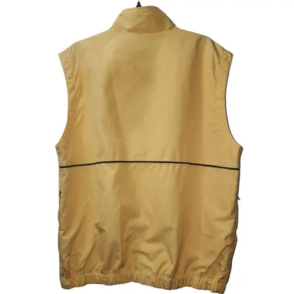 Alan Flusser Golf Windbreaker Vest Mens Large Zippered Pockets - Image 2