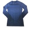FIGS Salta Seamless Longsleeve Underscrub Womens XS Navy Blue