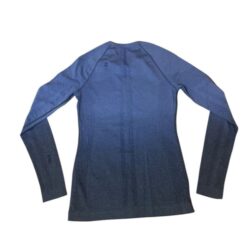 FIGS Salta Seamless Longsleeve Underscrub Womens XS Navy Blue