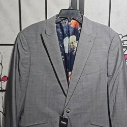 Indochino Gray Blazer Size Lar