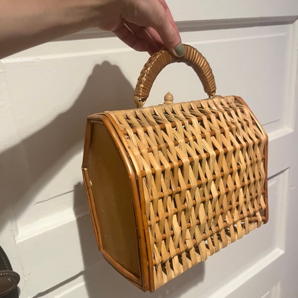 Wicker Purse Made in Spain