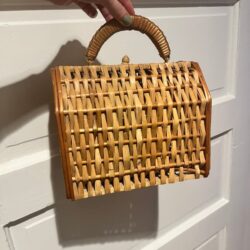 Wicker Purse Made in Spain