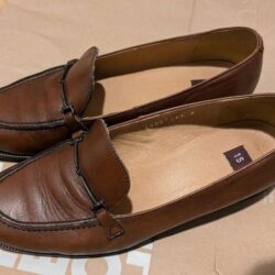 fig London leather bit loafer loafers brown