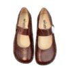 Alegria Paloma Yeehaw Comfort Shoes Mary Jane Clogs Brown Embossed Womens Sz 8.5