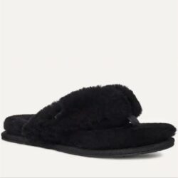 UGG Fluff Flip-Flop- Black