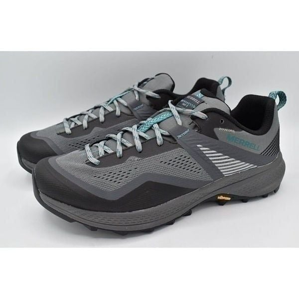 Merrell Womens Size 11 MQM 3 Charcoal Teal Trail Running Hiking Sneakers Shoes