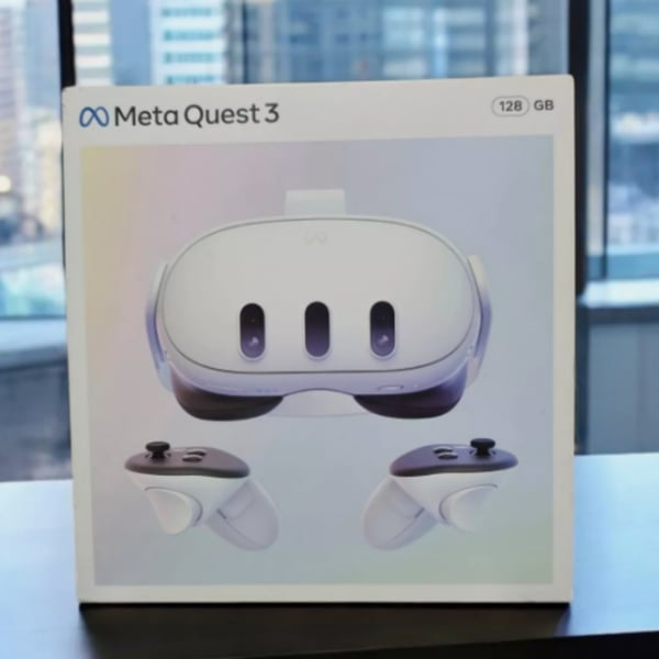 Meta Quest 3 128GB – reality headset, 4K+ Infinite display