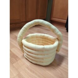 Easter Basket Hand Made Fabric