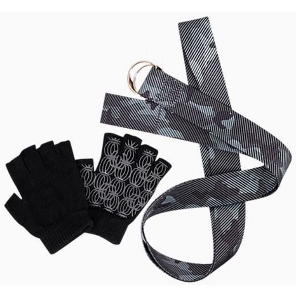 Yoga Strap + Balance Yoga Gloves