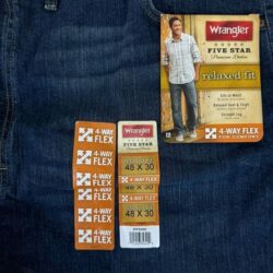 NWT Wrangler Five Star Relaxed