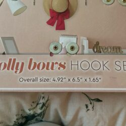 Pink Polly bows hook set coque