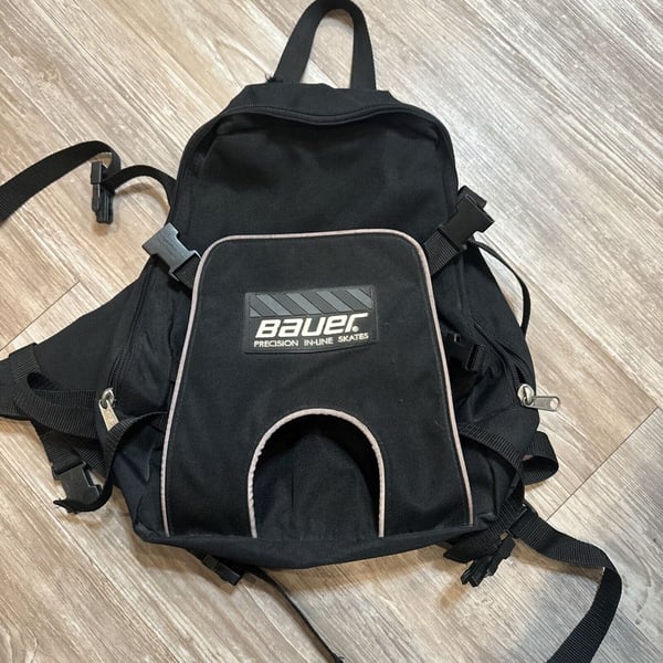 Vintage Bauer Inline Skate Backpack Agressive Inline