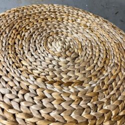 Ikea ALSEDA Foot Stool in banana fiber EUC