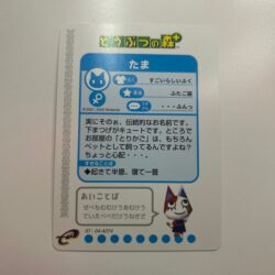 Animal Crossing ereader card!