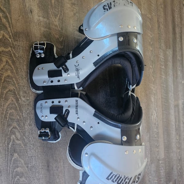 Douglas destroyer football shoulder pads