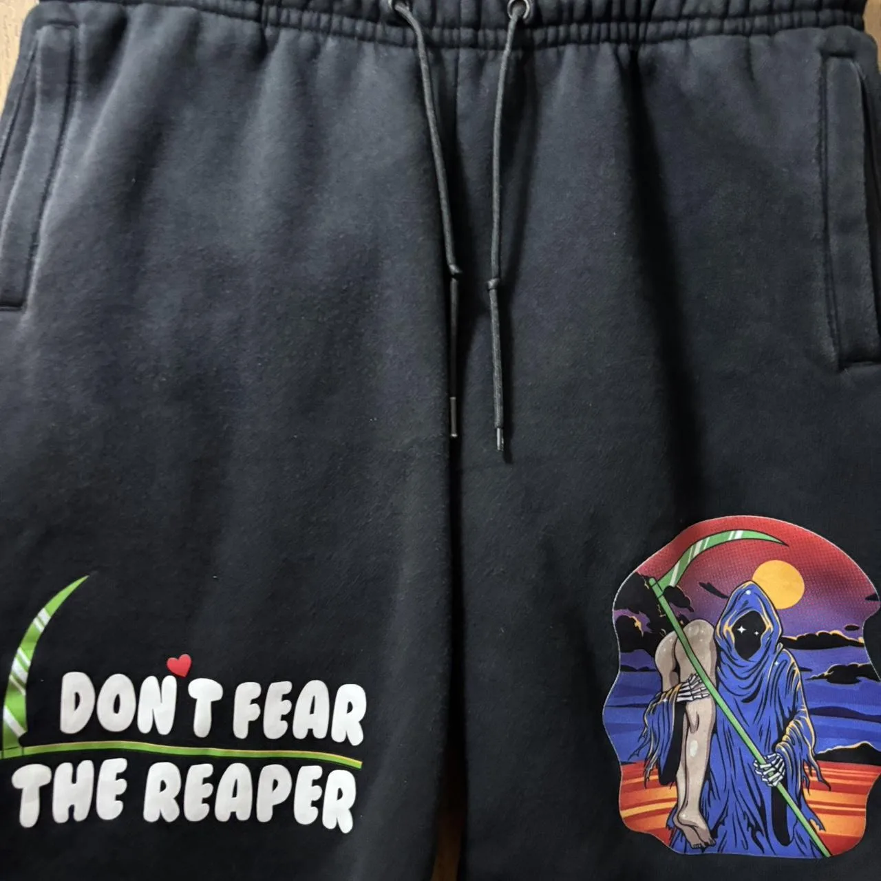 Men's Black Shorts - Image 2