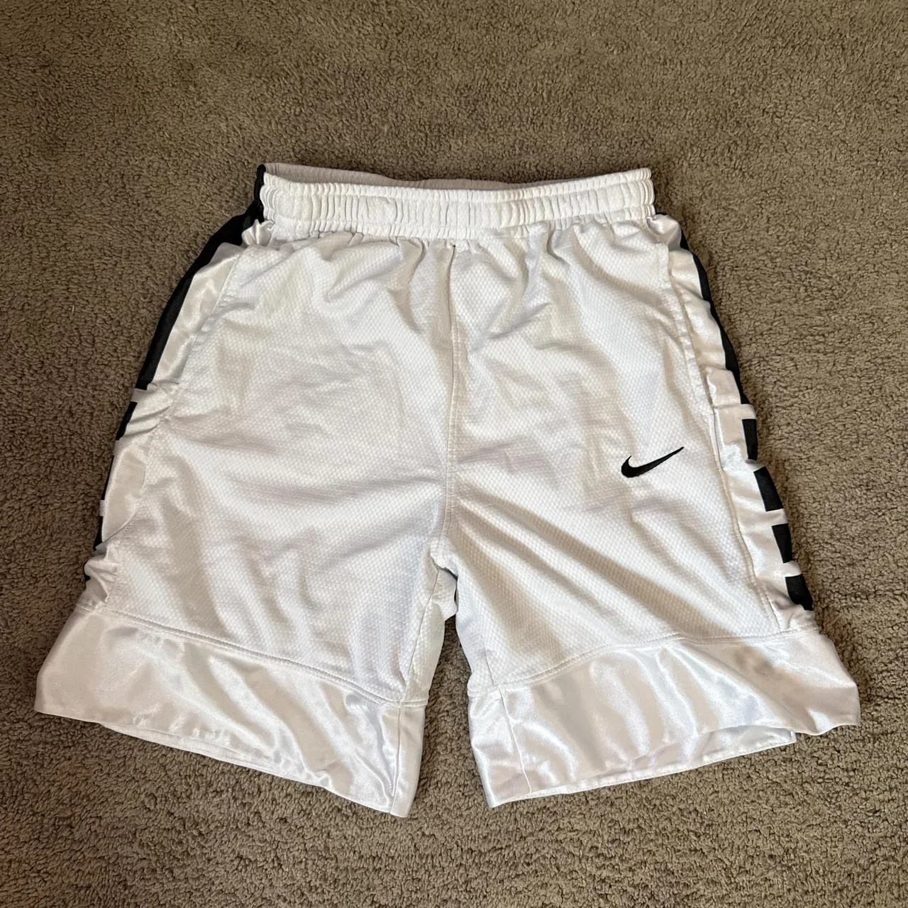 Nike Men's White Shorts