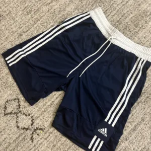 Adidas Men's Navy and Blue Shorts