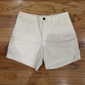 Banana Republic Men's White and Cream Shorts