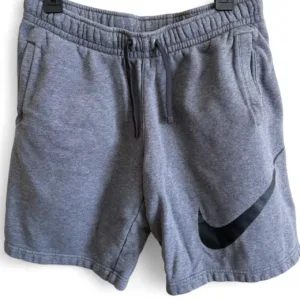Nike Men's Grey and Blue Shorts