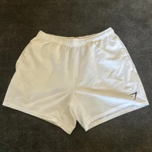 Gymshark Men's White Shorts