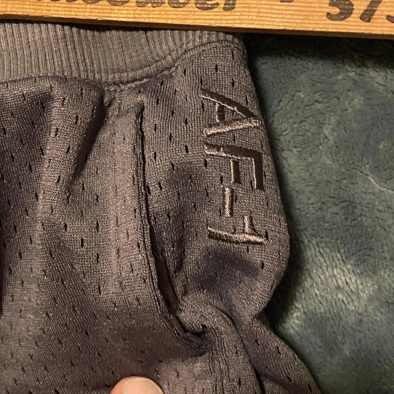 Nike Men's Grey and Purple Shorts - Image 4