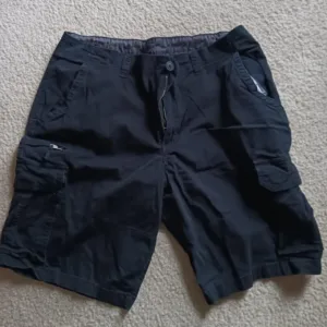 George Men's Black Shorts