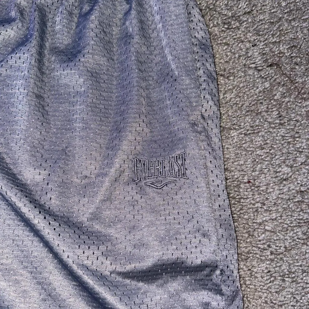 Everlast Men's Grey and Silver Shorts - Image 2