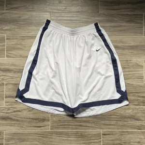 Nike Men's White and Blue Shorts