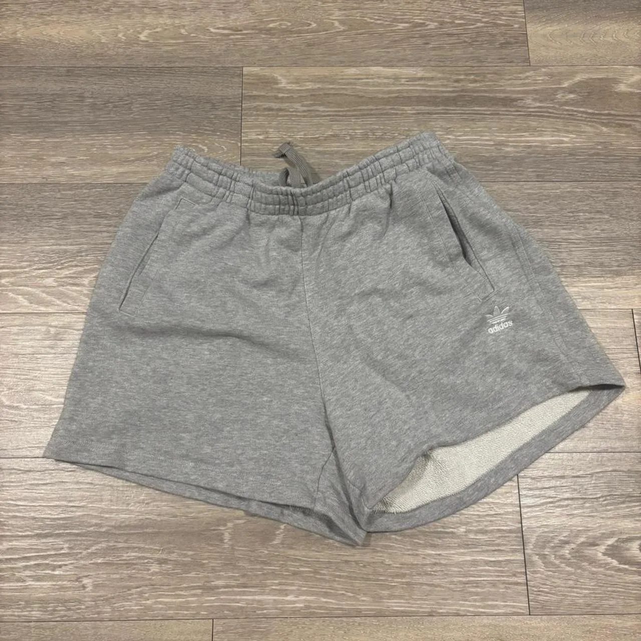Adidas Men's Grey Shorts