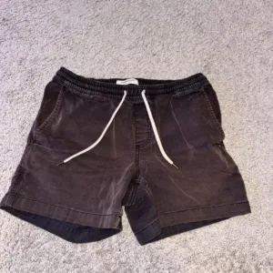 Men's Brown and Black Shorts