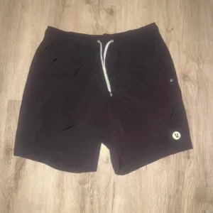 Vuori Men's Black and Navy Shorts