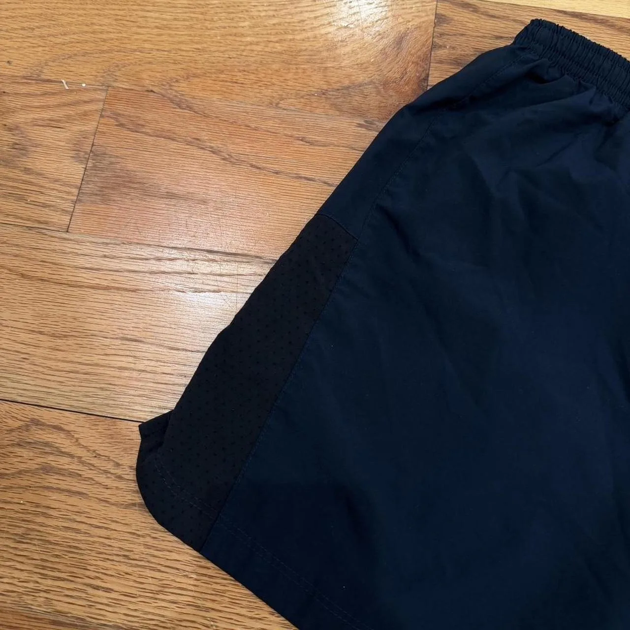 Nike Men's Black and Navy Shorts - Image 3