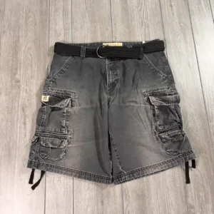 Lee Men's Black and Grey Shorts