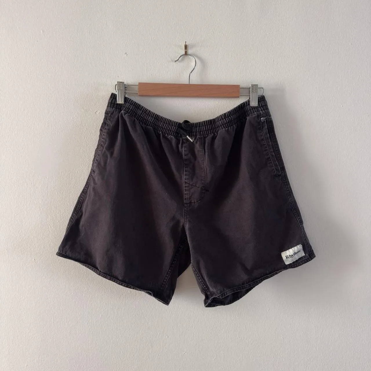 Rhythm Men's Black Shorts