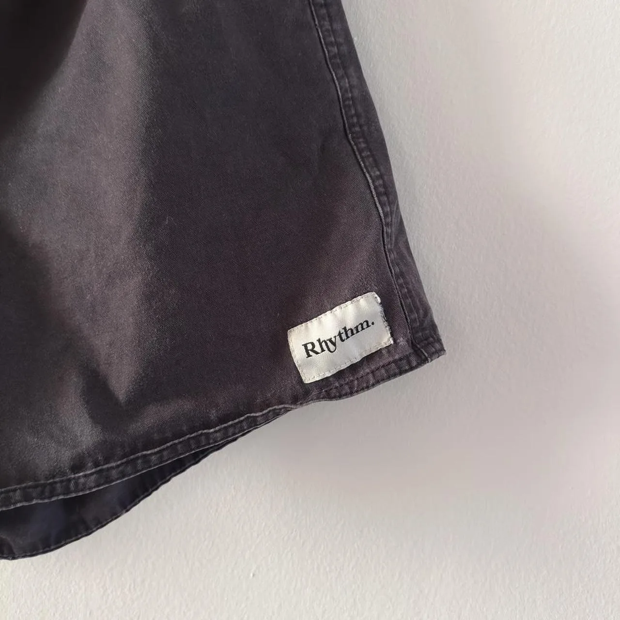 Rhythm Men's Black Shorts - Image 2