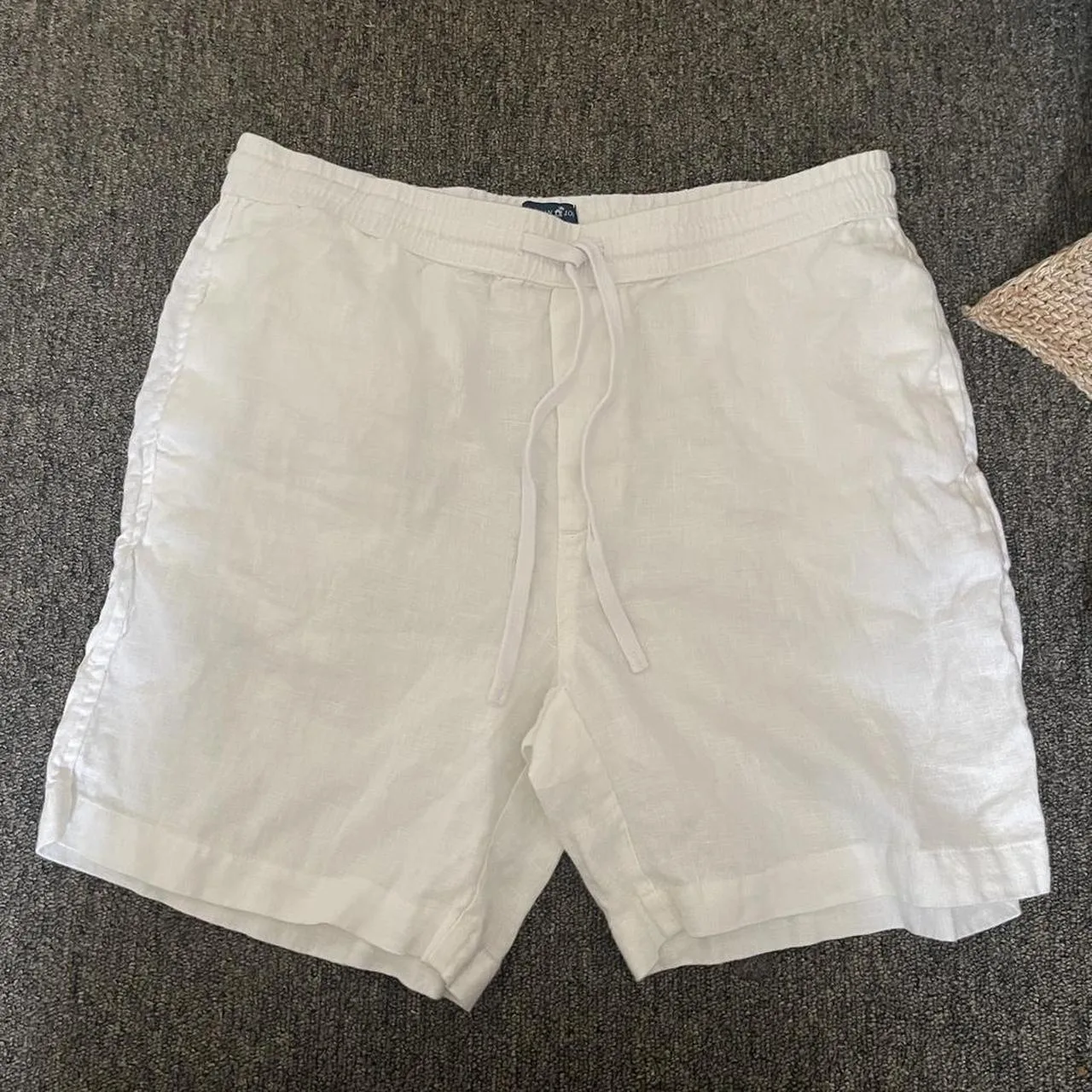 Men's White Shorts