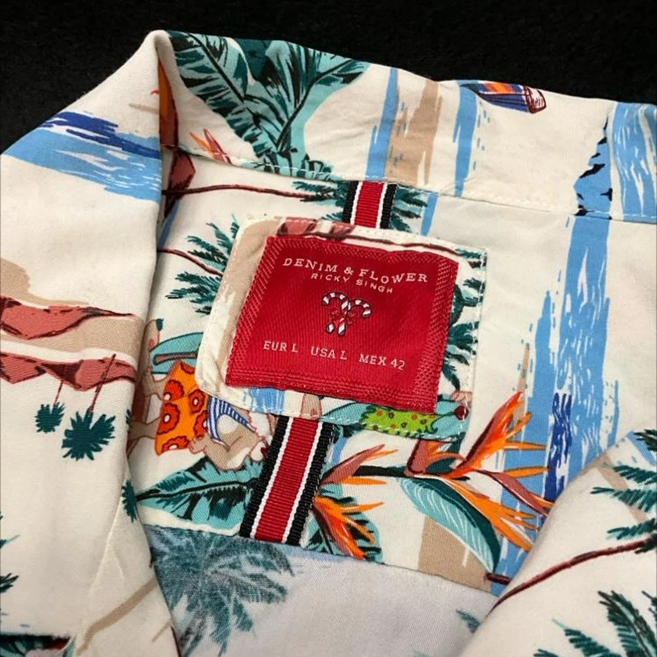 Men's Cream Shirt - Image 2