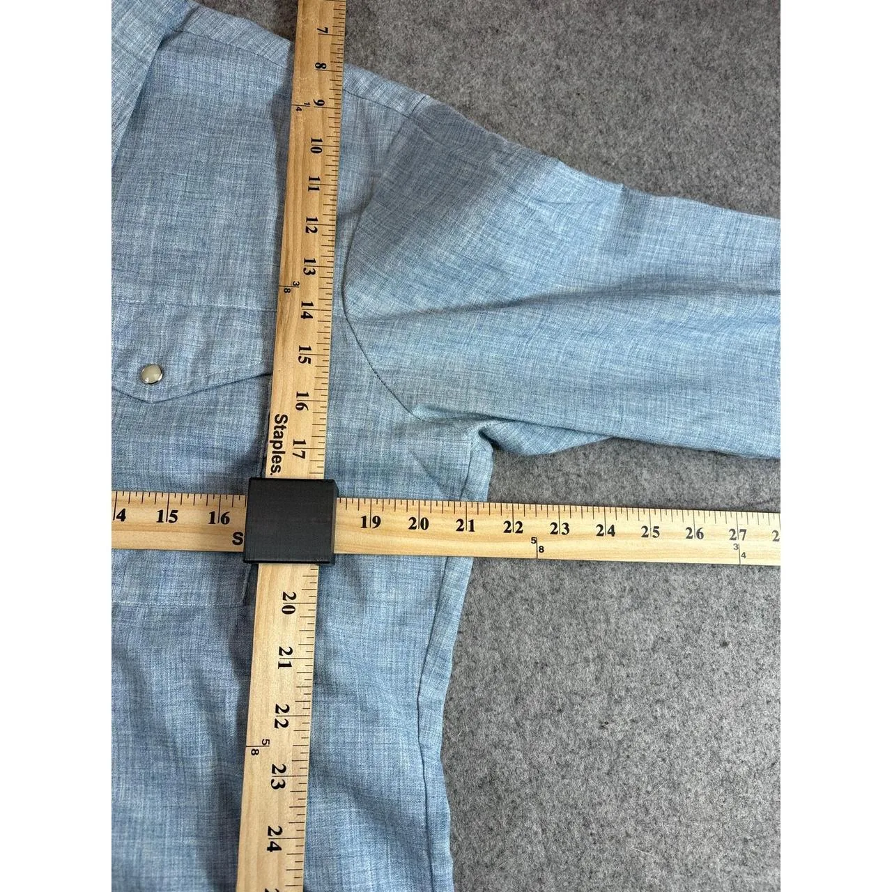 Sears Men's Blue Shirt - Image 2