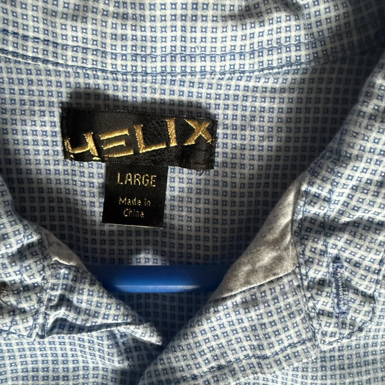 Double Helix Men's Blue Shirt - Image 2