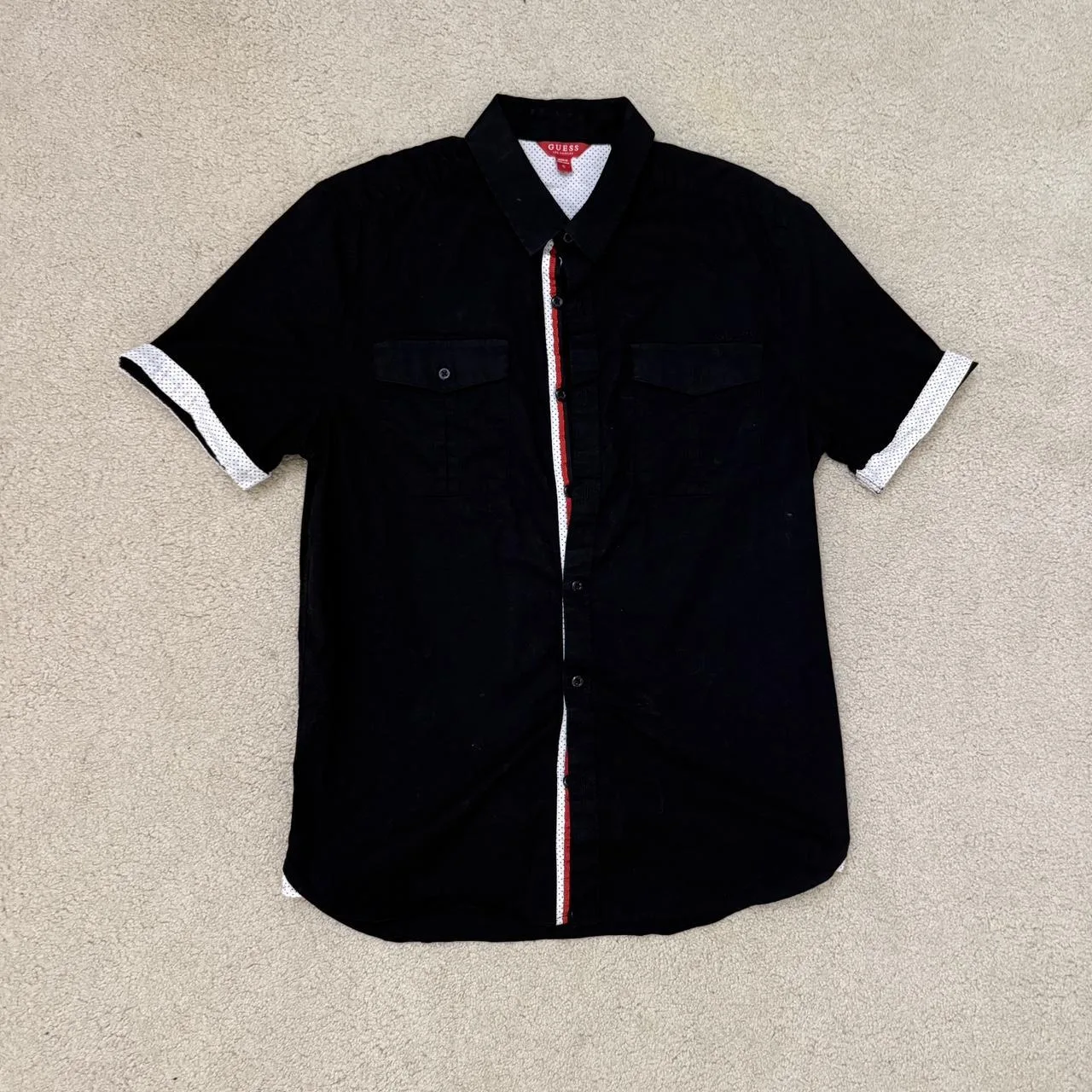 Guess Men's Black Shirt