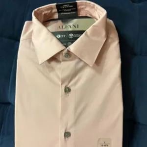 Alfani Men's Pink Shirt