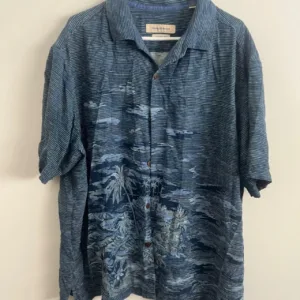 Tommy Bahama Men's Blue Shirt