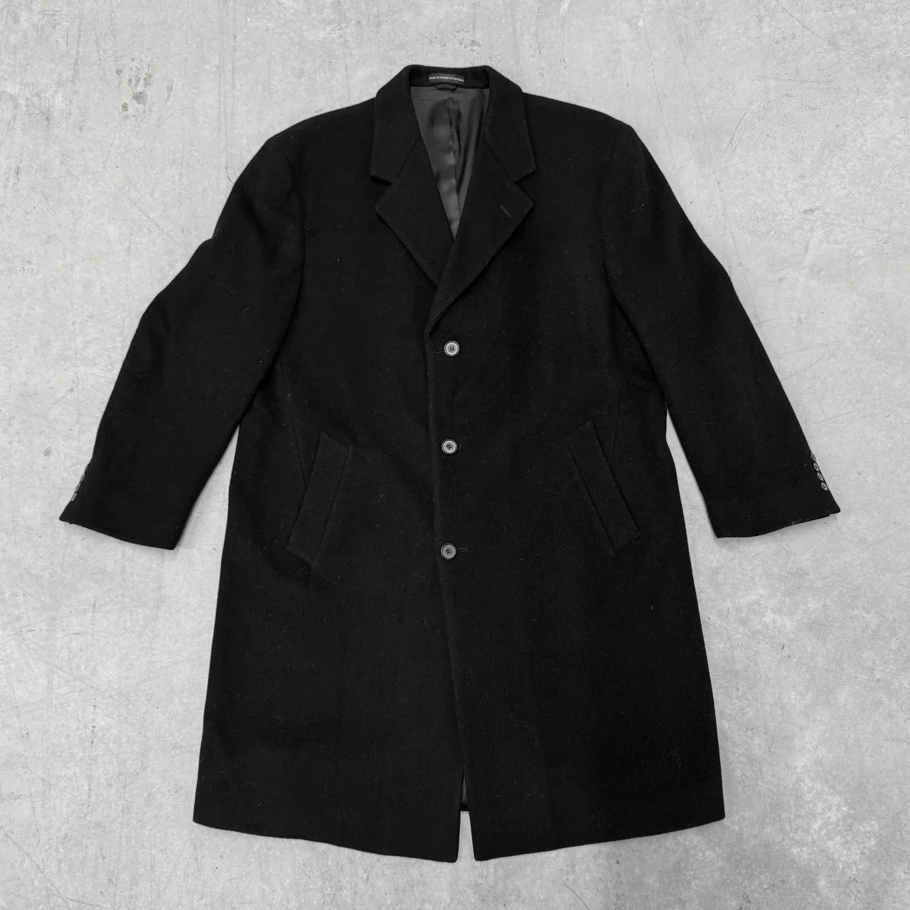 Bill Blass Men's Black Coat - Image 4