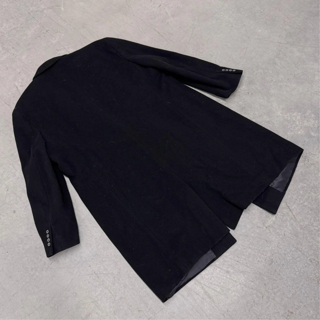 Bill Blass Men's Black Coat - Image 7