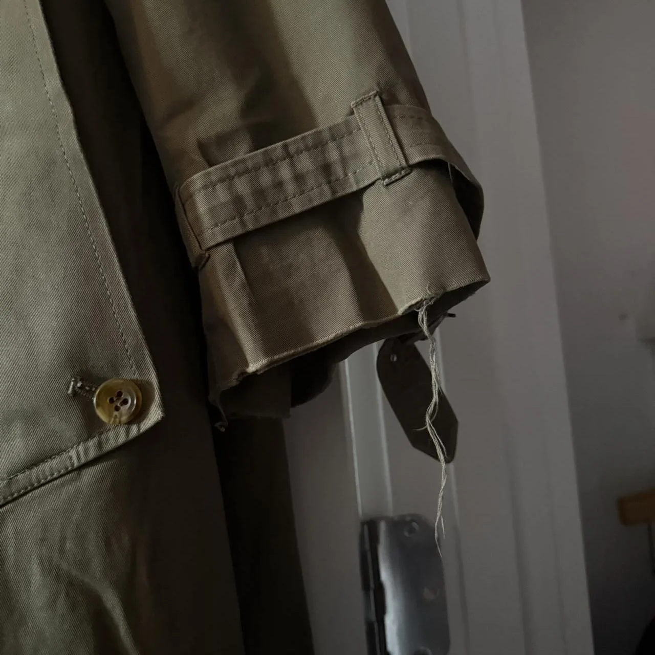 Aquascutum Men's Khaki and Green Coat - Image 3