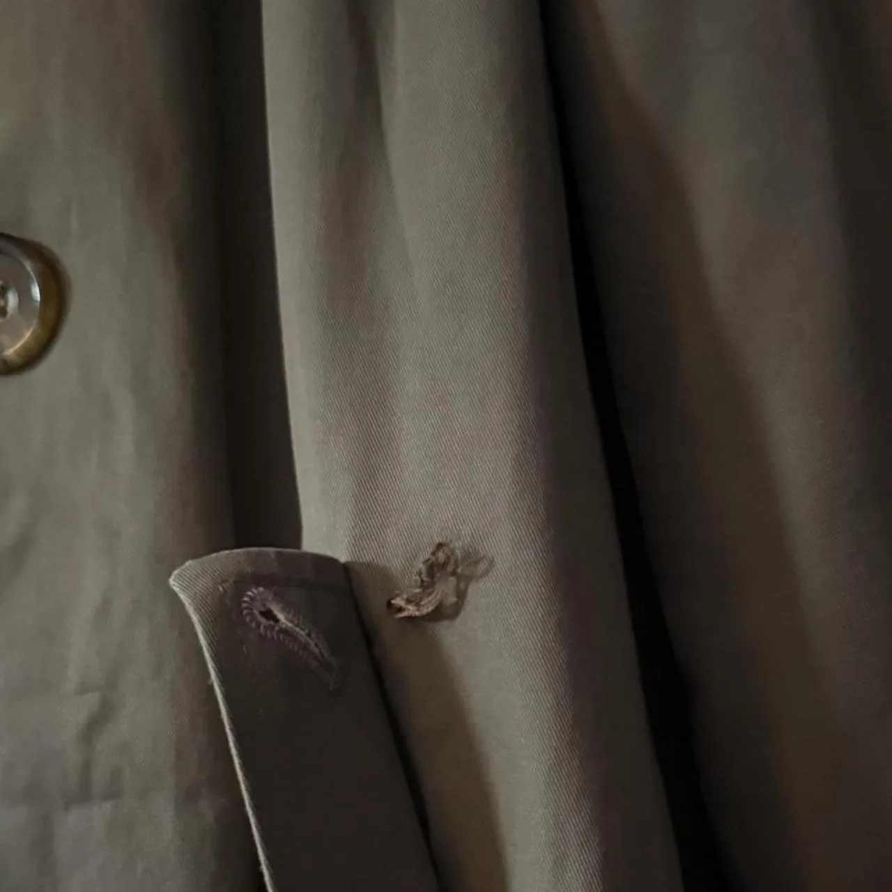 Aquascutum Men's Khaki and Green Coat - Image 6