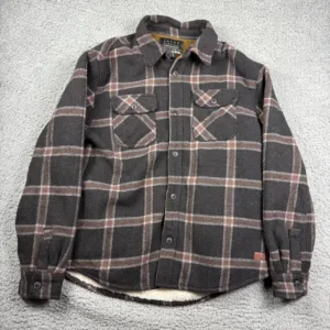 Men's Brown and Grey Coat