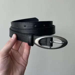 Men's Black and Navy Belt